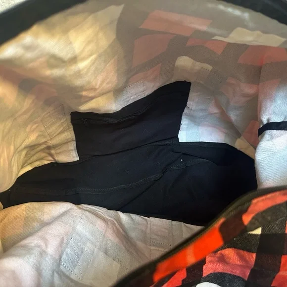 Thirty-one Retro Metro Overnight Weekend Duffle bag Check Mate plaid - Picture 5 of 6